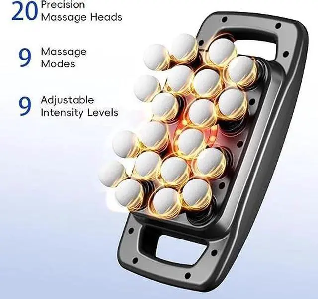 Alt view image 2 of 7 - 20-Head Massage Gun Set, Percussion Deep Tissue Massager Muscle