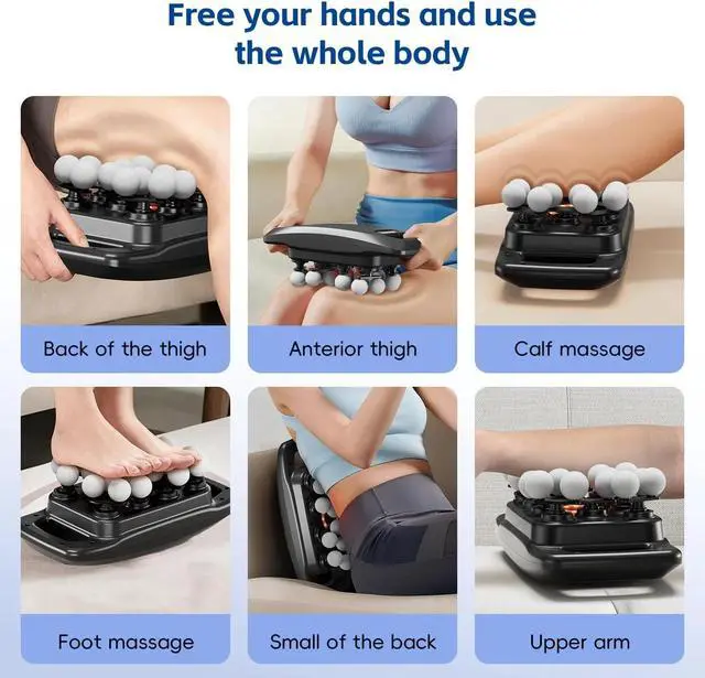 Alt view image 7 of 7 - 20-Head Massage Gun Set, Percussion Deep Tissue Massager Muscle
