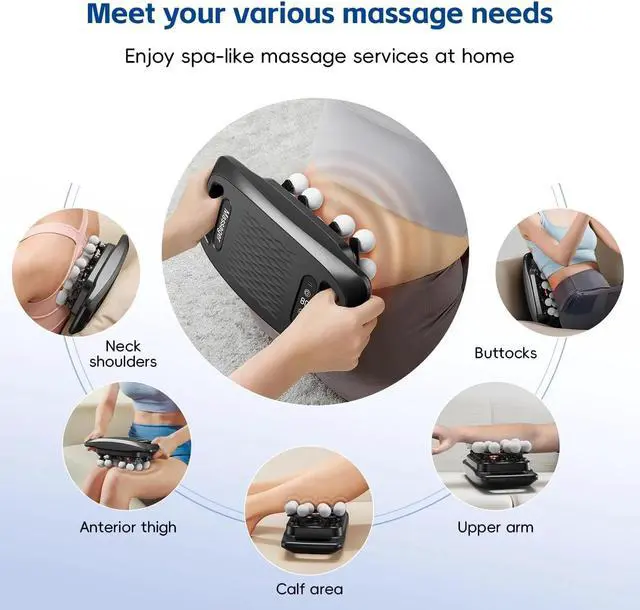 Alt view image 5 of 7 - 20-Head Massage Gun Set, Percussion Deep Tissue Massager Muscle