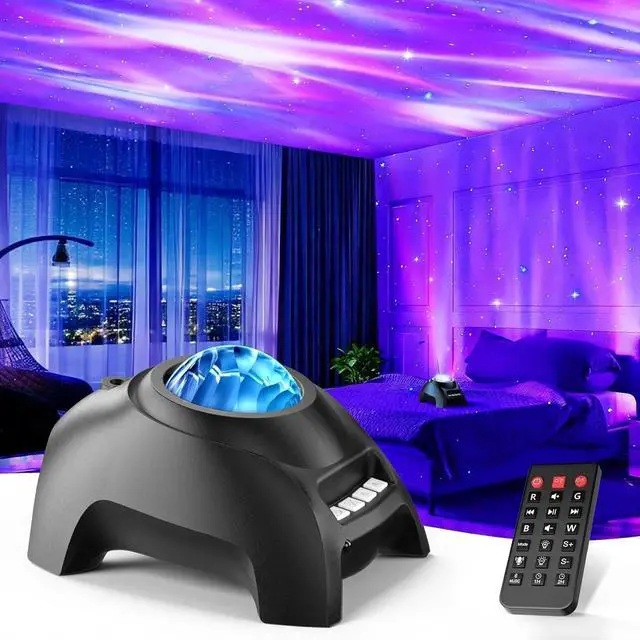 Main image of Star Projector, Northern Galaxy Light Aurora Projector with 33 Light Effects