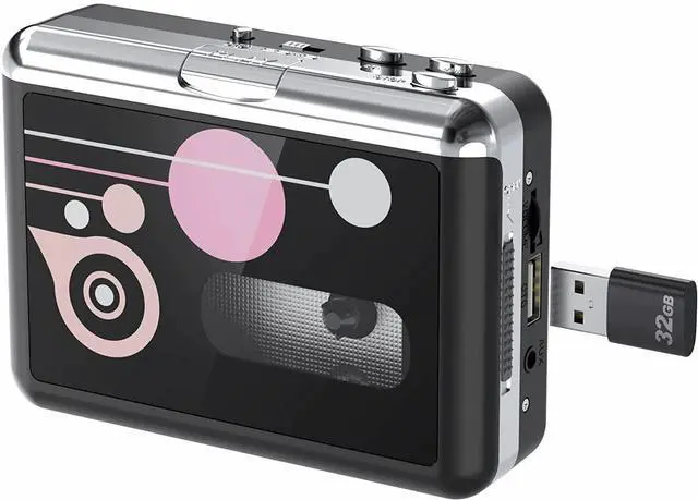 Main image of Cassette Player , Portable Converter Recorder Convert Tapes to Digital MP3
