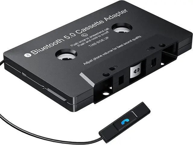 Main image of Car Audio Cassette Receiver, Bluetooth 5.0 Cassette Aux Adapter for Listening