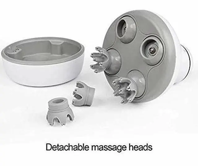 Alt view image 4 of 7 - Electric Scalp Head Massager, Waterproof Massager with 4 Heads 84 Nodes for Hair