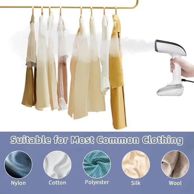 Alt view image 5 of 6 - Powerful Garment Steamer for Clothes,1200W Portable Clothes Steamer Handheld