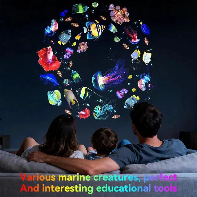 Alt view image 7 of 7 - 14 in 1 Galaxy Projector Planetarium Light Starry Space Night Lamp Room Decor US