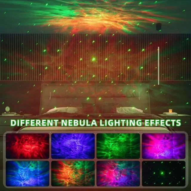 Alt view image 2 of 7 - Star Galaxy Astronaut Projector Light Starry Space Night Lamp Party Room Decor