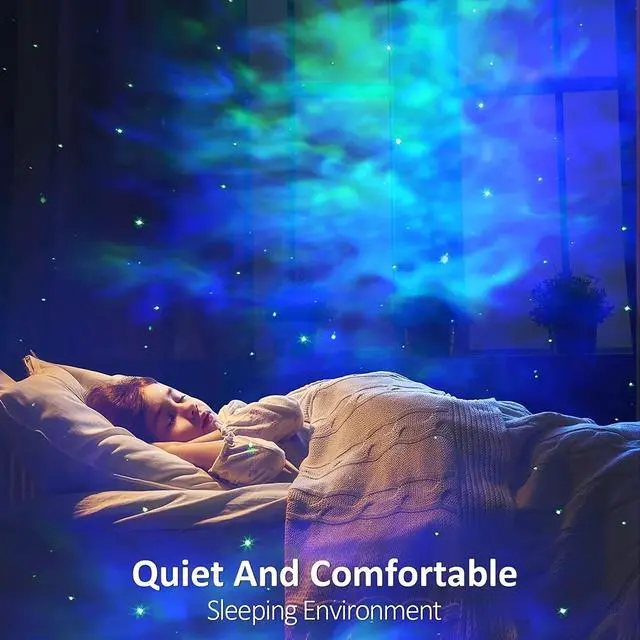 Alt view image 4 of 7 - Galaxy Rocket Astronaut Projector Light Starry Space Night Lamp Kids Room Decor