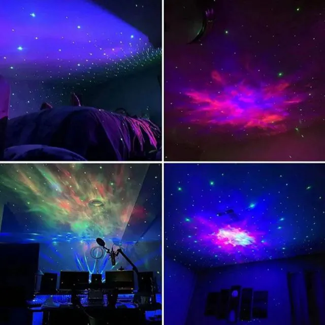 Alt view image 3 of 7 - LED Astronaut Night Light Lamp Starry Galaxy Projector Nebula Star w/Remote Gift