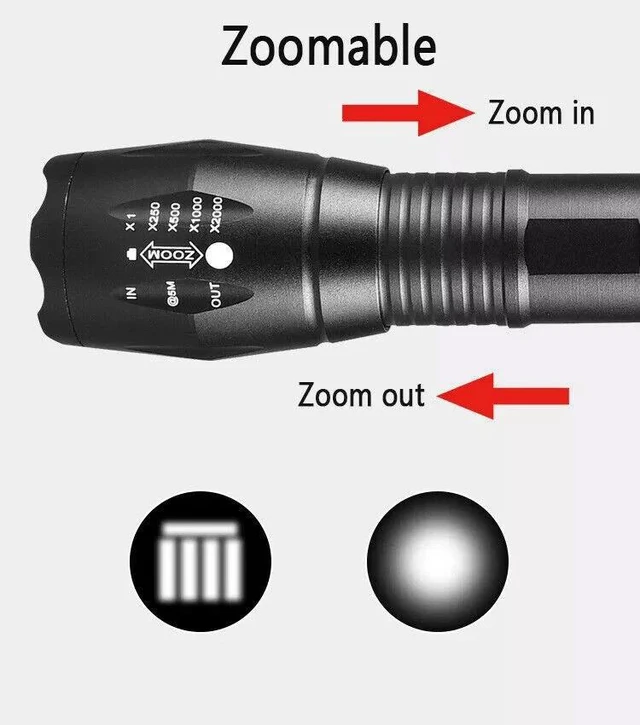 Alt view image 4 of 7 - Super Bright 120000lm UV Torch Ultra Violet Flashlight Blacklight Light Lamp LED