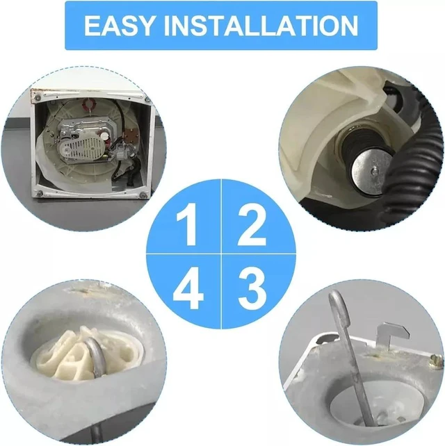 Alt view image 5 of 6 - 4PCS/SET For Whirlpool Kenmore Washer W10780045 W10821956 Suspension Rod Kit
