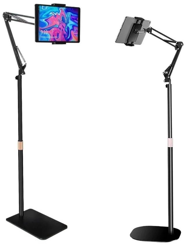 Main image of Universal 360° Tablet Holder Floor Stand Clamp Adjustable
