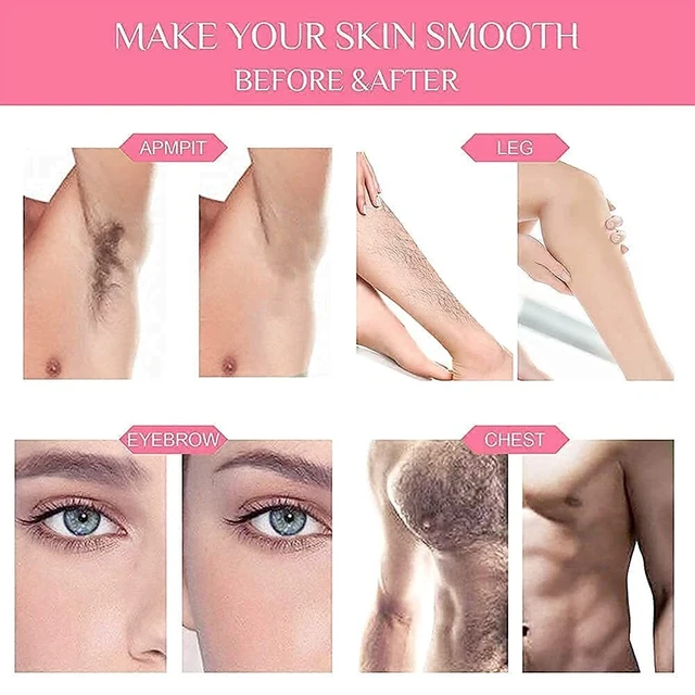 Alt view image 5 of 7 - Professional Wax Heater Warmer Hair Removal Depilatory Waxing Kit + Beans Sticks