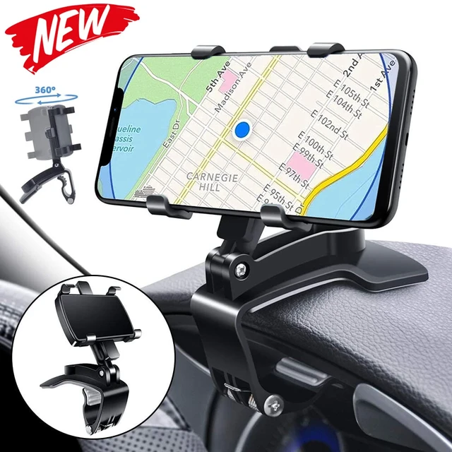 Alt view image 5 of 7 - Universal Car Dashboard Mount Holder Stand Clamp Cradle For Cell Phone iPhone