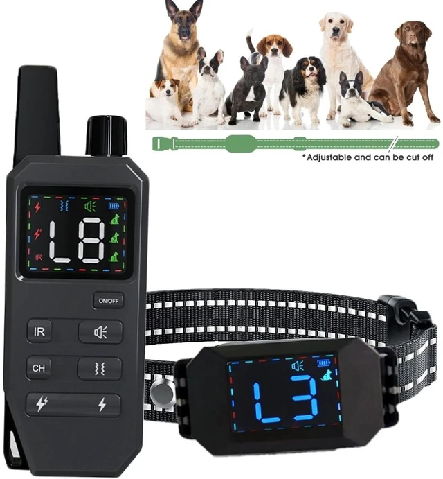 Main image of 2800 FT Dog Training Collar Rechargeable Remote Shock Pet Waterproof Trainer