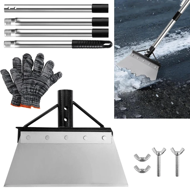 Main image of Heavy Duty Multitool Shovel, Weeding Digging Snow Ice Floor Scraper for Garden