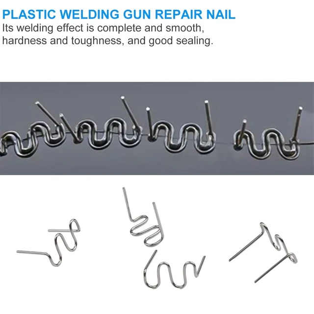 Alt view image 3 of 7 - Hot Stapler Gun Plastic Repair Car Bumper Welding Welder Machine Staples 1000PCS