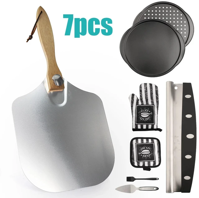 Main image of 7PCS Pizza Oven Accessories Kit Premium Pizza Making Tool Set for Home & Outdoor