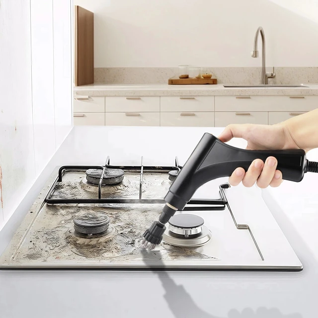 Alt view image 3 of 7 - 1800W Portable Handheld Steam Cleaner High Pressure Steamer with Accessories