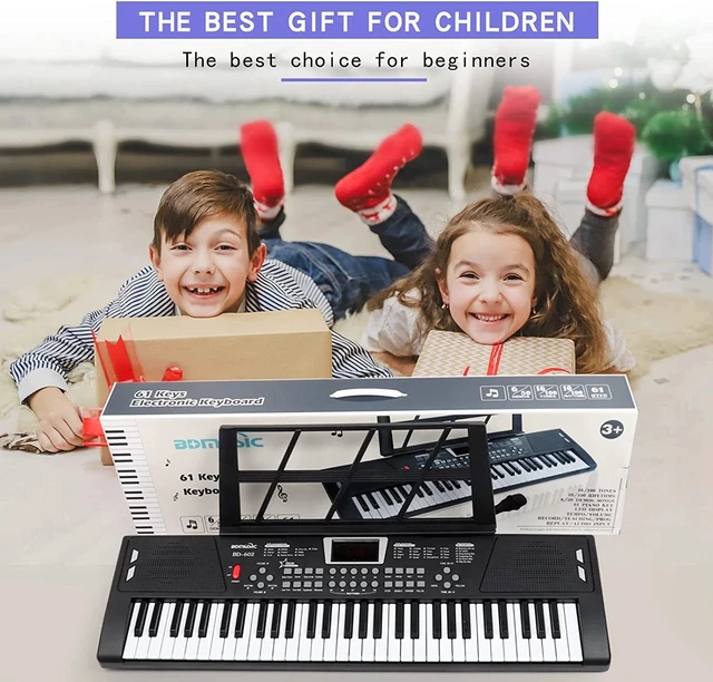 Alt view image 2 of 7 - 61 Key Music Electronic Keyboard Electric Digital Piano Organ Kids Xmas Gift