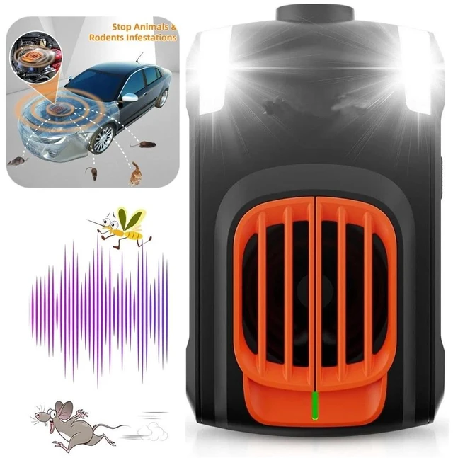Main image of Ultrasonic Pest Reject Car Control Electronic Repellent Rat Mice Repeller