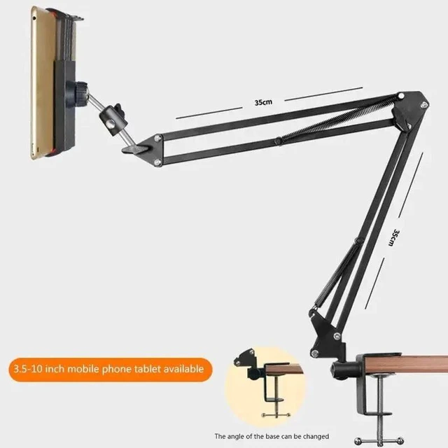 Alt view image 4 of 7 - Universal Lazy Mobile Phone iPad Tablet Holder Flexible Bed Desk Table Stand