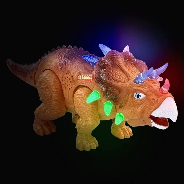 Alt view image 3 of 5 - Electronic Dinosaur Toys Walking Dinosaur with Flashing & Sounds