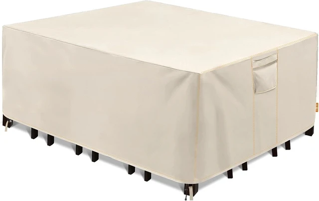Alt view image 2 of 6 - 100% Waterproof Patio Furniture Covers , 600D Heavy Duty Oxford Cloth
