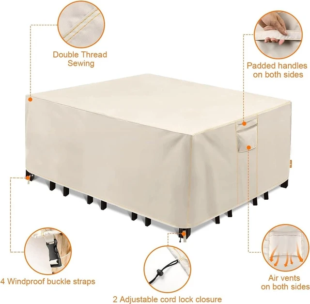 Main image of 100% Waterproof Patio Furniture Covers , 600D Heavy Duty Oxford Cloth