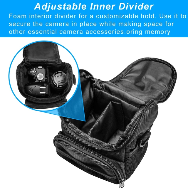 Alt view image 6 of 7 - Camera Backpack Bag Case Shoulder Pouch