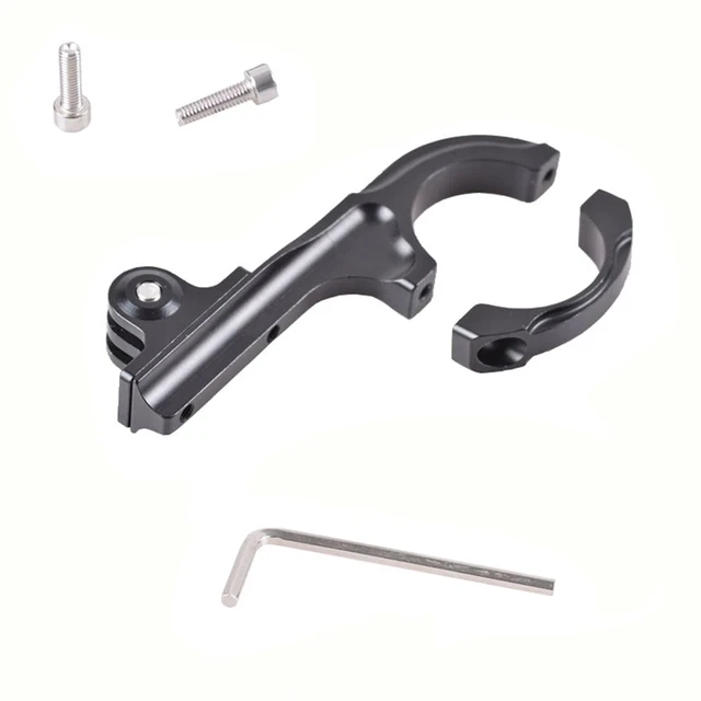 Alt view image 5 of 7 - Bike Bicycle Metal Alloy Handlebar Mount Holder Clamp For Gopro 2/3/3+/4 Camera
