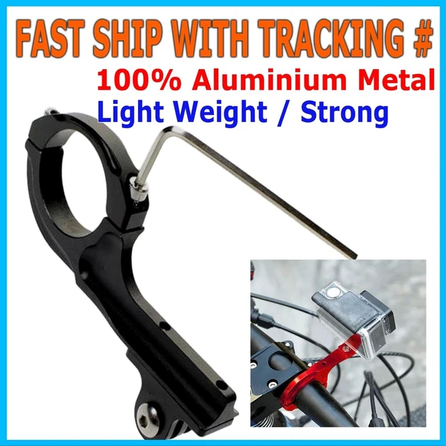 Main image of Bike Bicycle Metal Alloy Handlebar Mount Holder Clamp For Gopro 2/3/3+/4 Camera