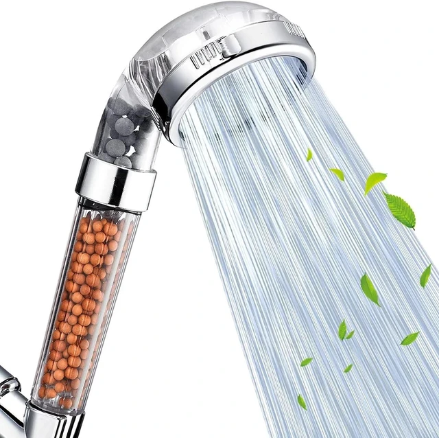 Main image of Shower Head High Pressure 3 Settings Spray Handheld Shower heads with hose 5 Ft