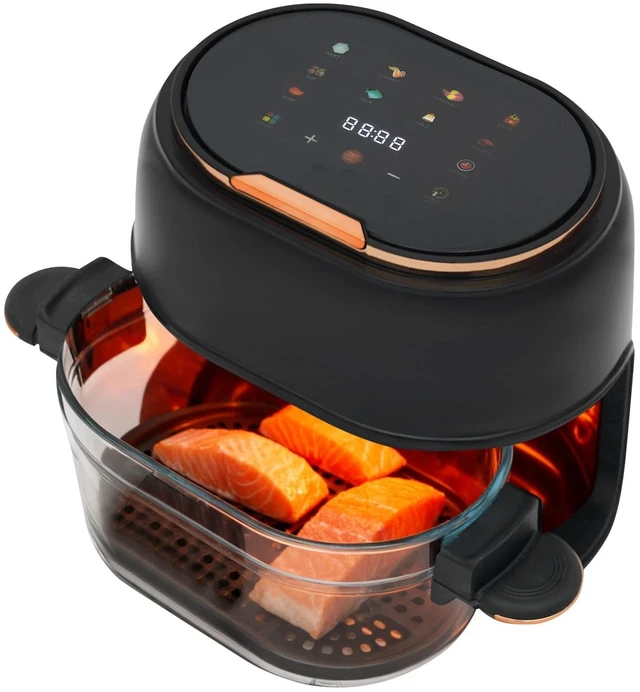 Main image of Hot Air Fryer with Touch Screen & Visible Baking Basket Air Fryer