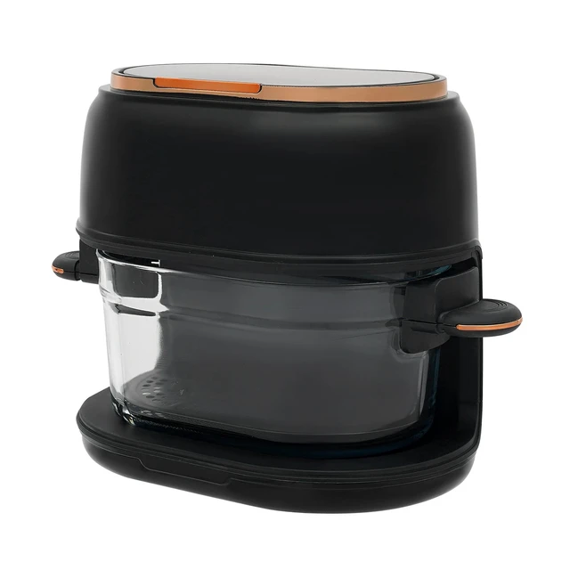 Alt view image 4 of 7 - Hot Air Fryer with Touch Screen & Visible Baking Basket Air Fryer