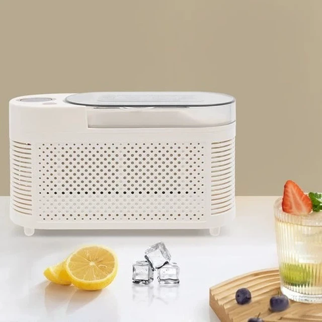 Alt view image 5 of 7 - 8 Cubes Mini Countertop Ice Maker Compact Ice Machine For Car/Travel Ice Maker