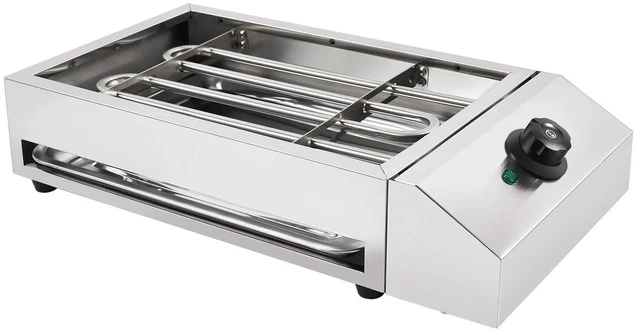 Alt view image 3 of 7 - Commercial Portable Electric BBQ Grill 1800W Smokeless Barbecue Cooking Grill US