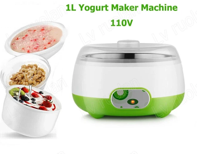 Main image of 1L Inner Yogurt Maker Machine Auto Constant Temperature w/ Stainless Steel Pot