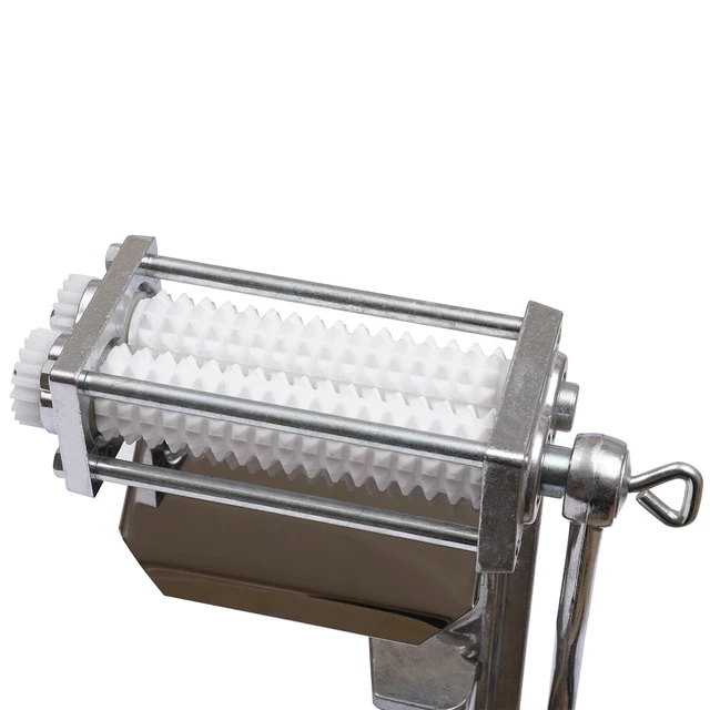 Alt view image 7 of 7 - Hand Crank Meat Tenderizer Tool, Flatten Butcher Cuber Steak Machine Kitchen