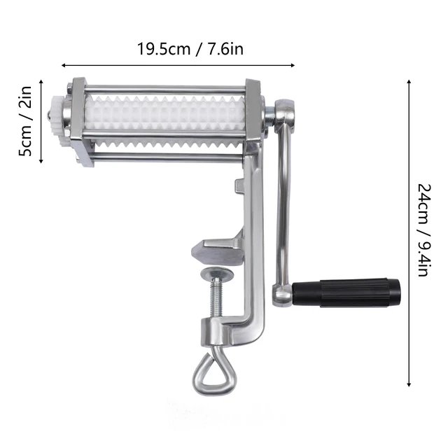 Alt view image 6 of 7 - Hand Crank Meat Tenderizer Tool, Flatten Butcher Cuber Steak Machine Kitchen