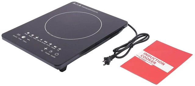 Alt view image 6 of 7 - Portable Kitchen Induction Cooktop 2200W Electric Hot Stove Burner Countertop