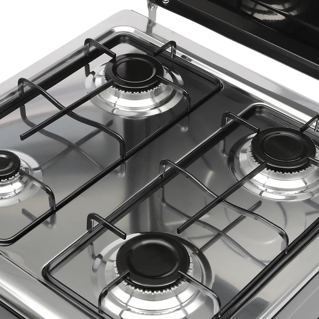Alt view image 5 of 7 - Outdoor 300000 BTU Propane Stove / Cooker, 4-Burner BBQ Grill