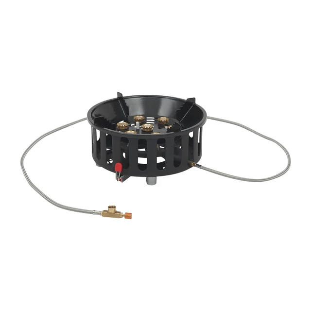 Alt view image 4 of 7 - 72000 BTU Portable Camping Stove Burner Outdoors, with 2 Adapters & Storage Bag