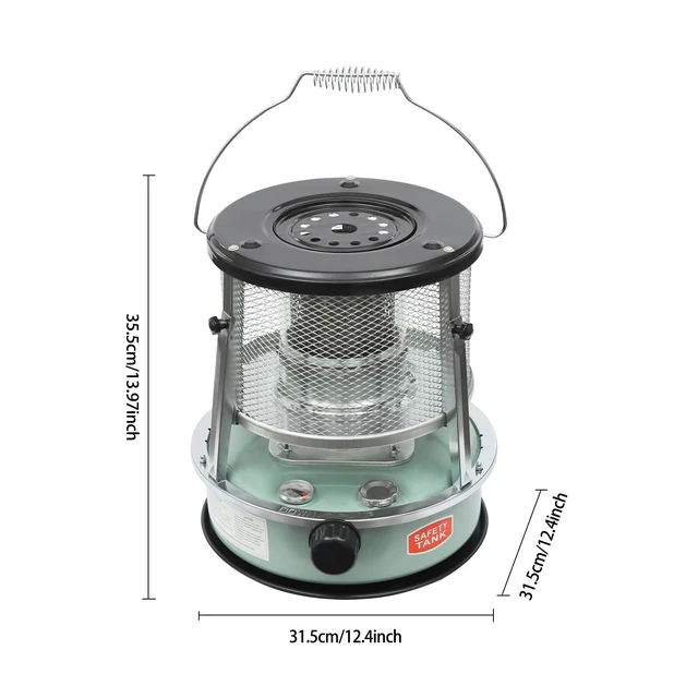 Alt view image 3 of 7 - Kerosene Heater,4.6L Kerosene Heaters for Indoor Use,Portable Heater for Camping