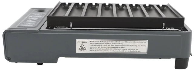 Alt view image 4 of 7 - Portable Camping Gas Stove Butane Stove with Anti-Slip Feet Gas Grill Stove