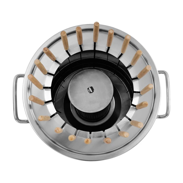 Alt view image 5 of 7 - 2-in-1 Smokeless Stainless Steel BBQ Grill Barrel, Portable for Camping Picnic