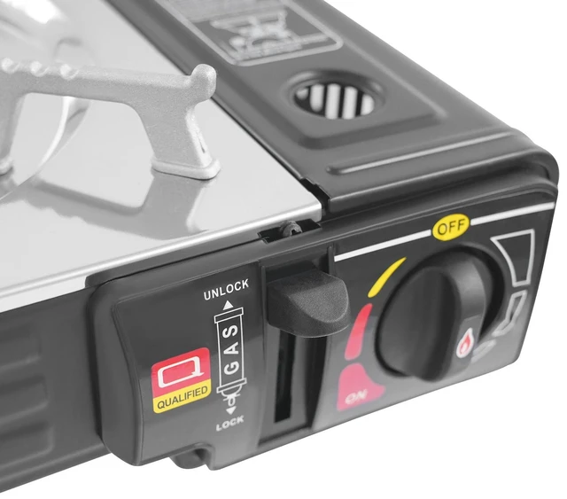 Alt view image 5 of 7 - Tabletop Butane Camping Stove with Portable Case Portable Camping Stove