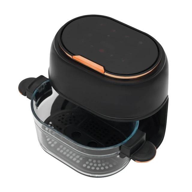 Alt view image 3 of 7 - Hot Air Fryer with Touch Screen & Visible Baking Basket Air Fryer