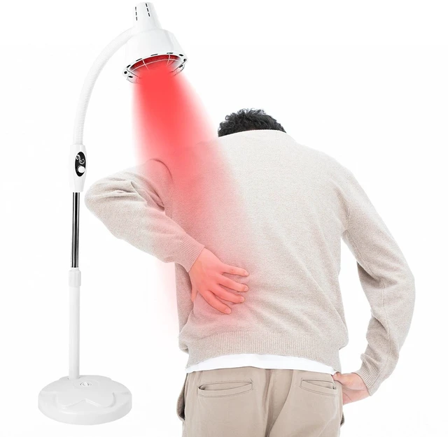 Main image of Infrared Light Therapy, 275W Near Infrared Heat Lamp Pain Red Standing Lamp