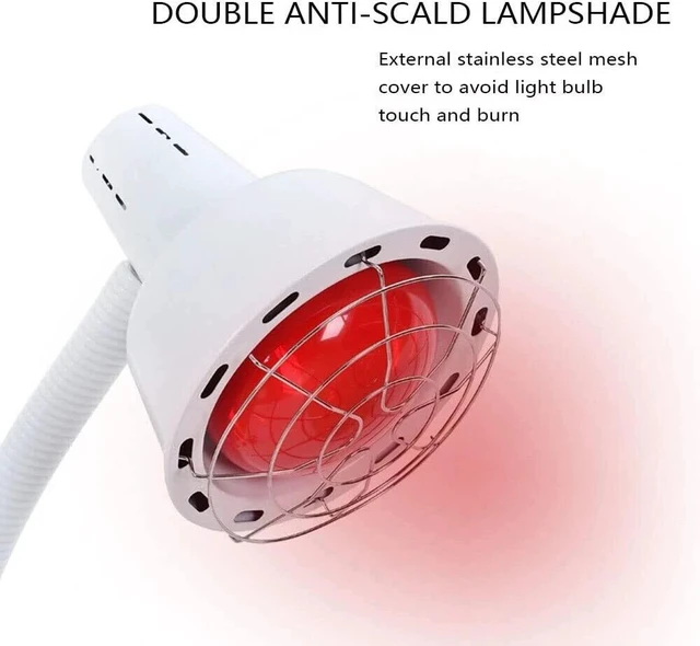 Alt view image 2 of 7 - Infrared Light Therapy, 275W Near Infrared Heat Lamp Pain Red Standing Lamp