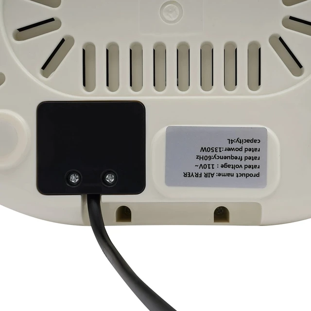 Alt view image 6 of 7 - Fryer Air With Touch Screen, 4L Hot Air Fryer, Visible Baking Basket Air Fryer